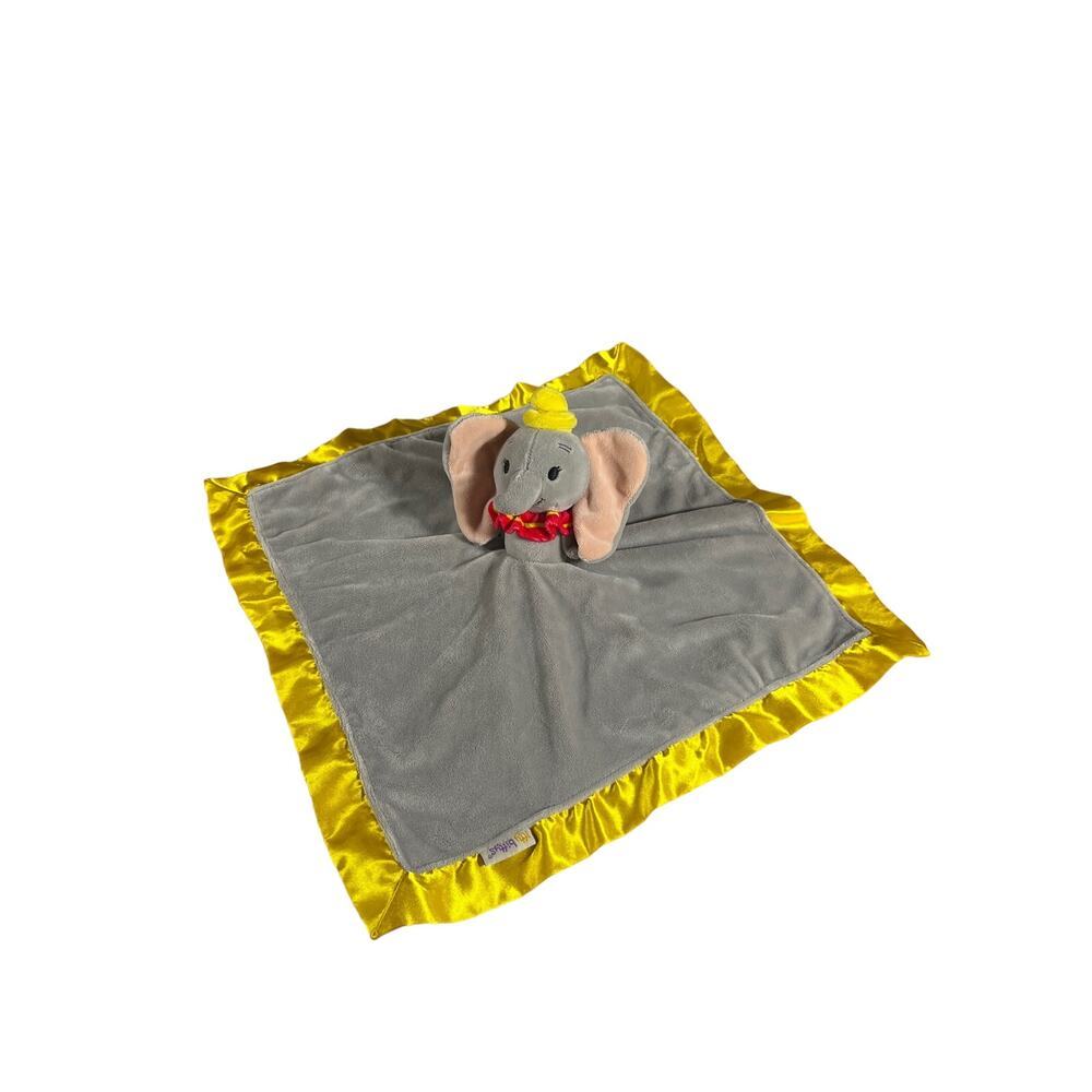 Disney DUMBO Lovey Hallmark Itty Bittys Baby Security Blanket Grey Elephant